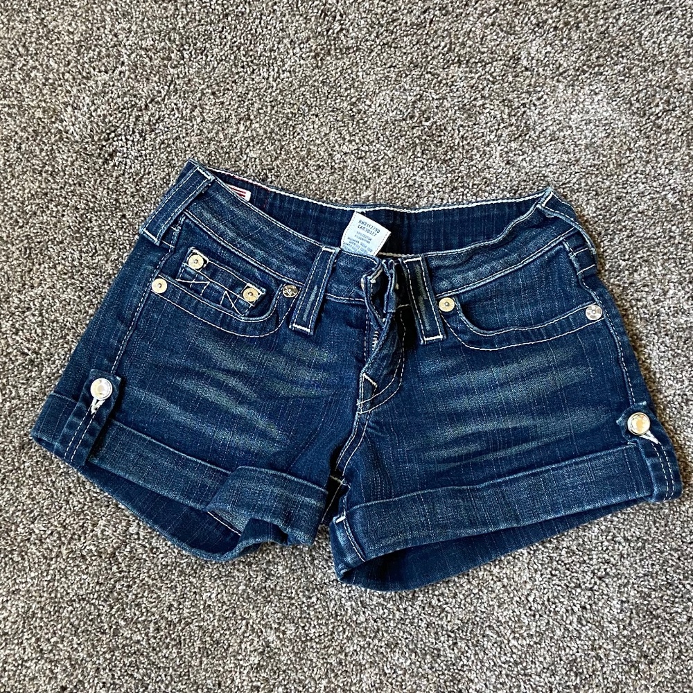True Religion jean shorts 26